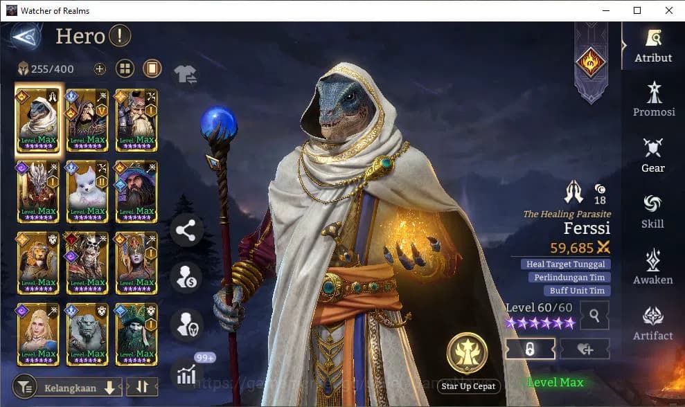 Watcher of Realms Accounts GLOBAL 60x|10,5M Power|15 Lord[ValderonA3,IngridA2 image 13