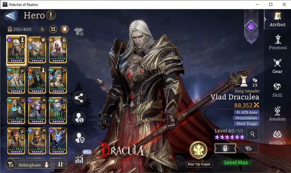 Watcher of Realms Accounts GLOBAL 60x|10,5M Power|15 Lord[ValderonA3,IngridA2 image 17