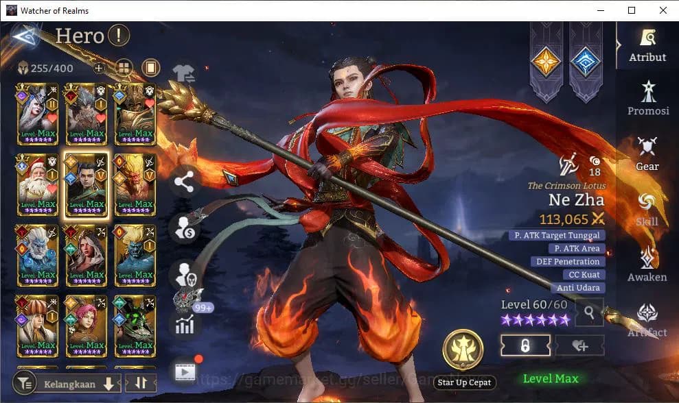 Watcher of Realms Accounts GLOBAL 60x|10,5M Power|15 Lord[ValderonA3,IngridA2 image 19