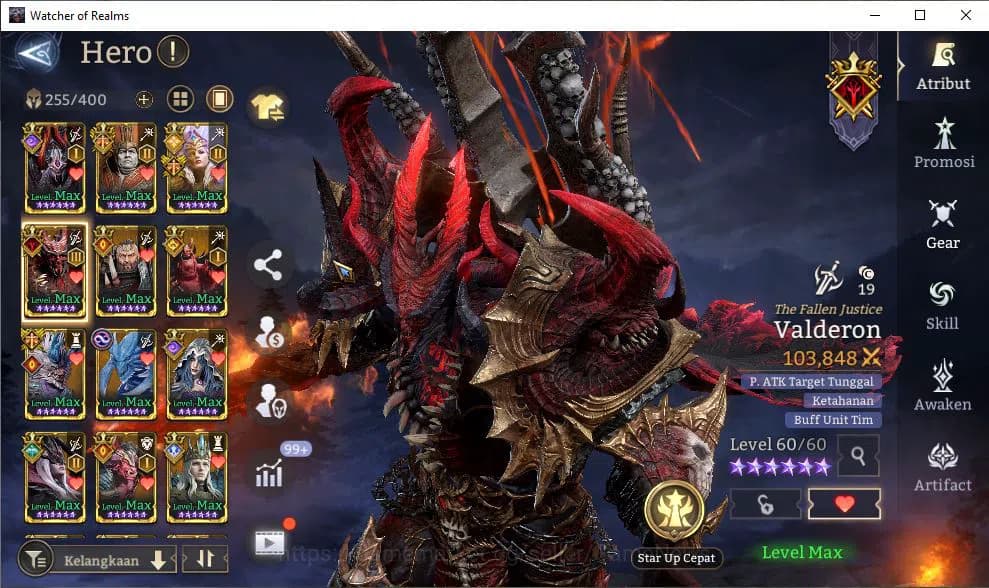 Watcher of Realms Accounts GLOBAL 60x|10,5M Power|15 Lord[ValderonA3,IngridA2 image 20