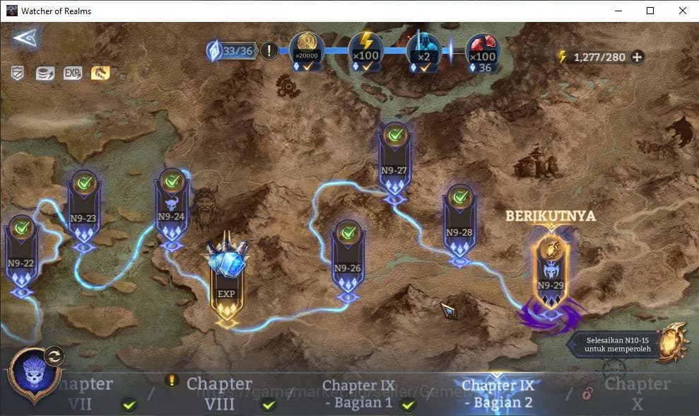 Watcher of Realms Accounts GLOBAL 60x|10,5M Power|15 Lord[ValderonA3,IngridA2 image 3