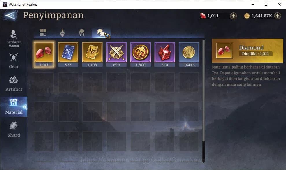 Watcher of Realms Accounts GLOBAL 60x|10,5M Power|15 Lord[ValderonA3,IngridA2 image 6