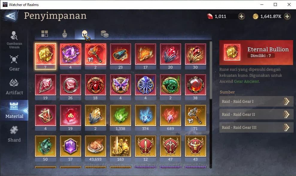 Watcher of Realms Accounts GLOBAL 60x|10,5M Power|15 Lord[ValderonA3,IngridA2 image 7