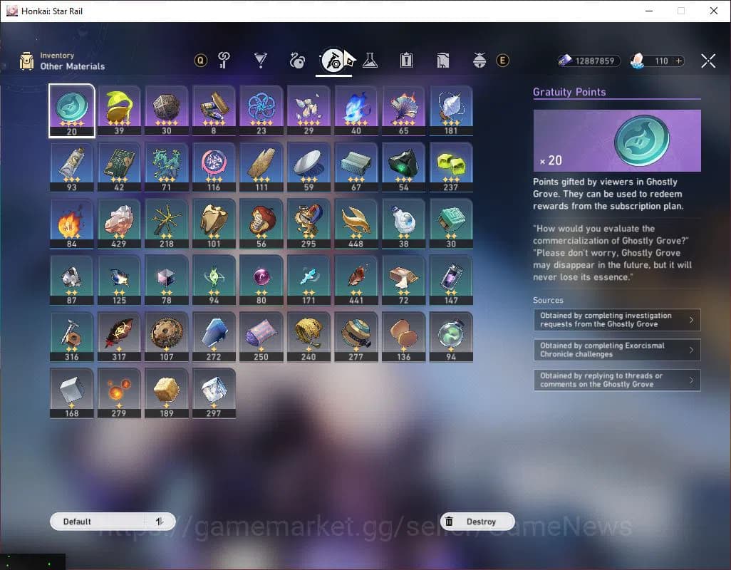 Honkai Star Rail Accounts ASIA|TL 70|DOT Team+2 Sign|14 Limited|[Casto,Acher image 5