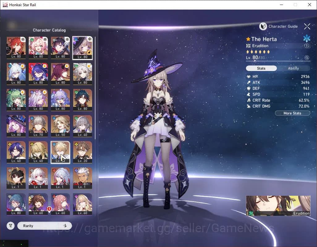 Honkai Star Rail Accounts ASIA|TL 70|DOT Team+2 Sign|14 Limited|[Casto,Acher image 9