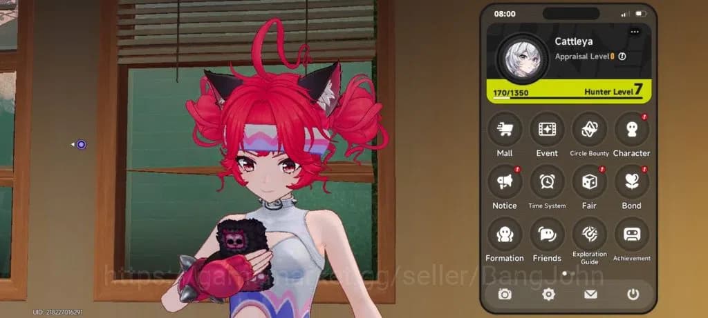 Neverness to Everness Accounts America | Lvl 7, 1 S Char Nanally + Skin + Glider, image 1