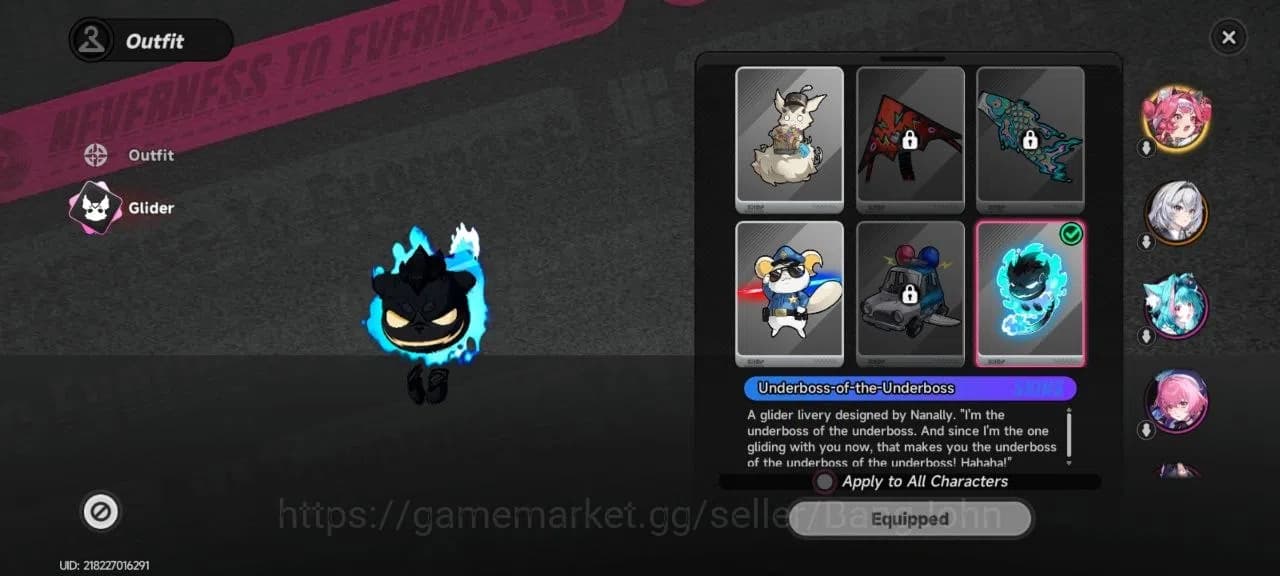 Neverness to Everness Accounts America | Lvl 7, 1 S Char Nanally + Skin + Glider, image 2
