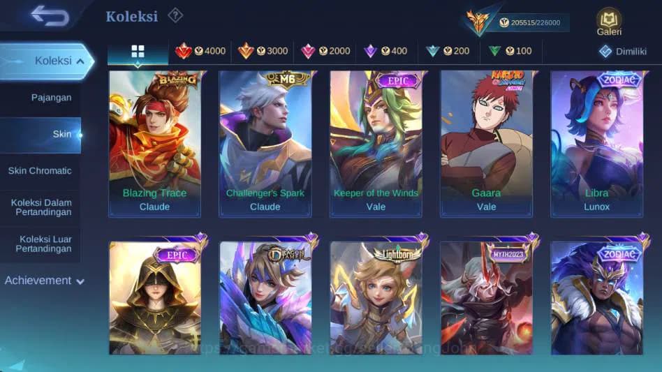 Mobile Legends: Bang Bang Accounts Global,Skin 578,Hero 132,Legnd(miya,saber,aluc,fre image 11