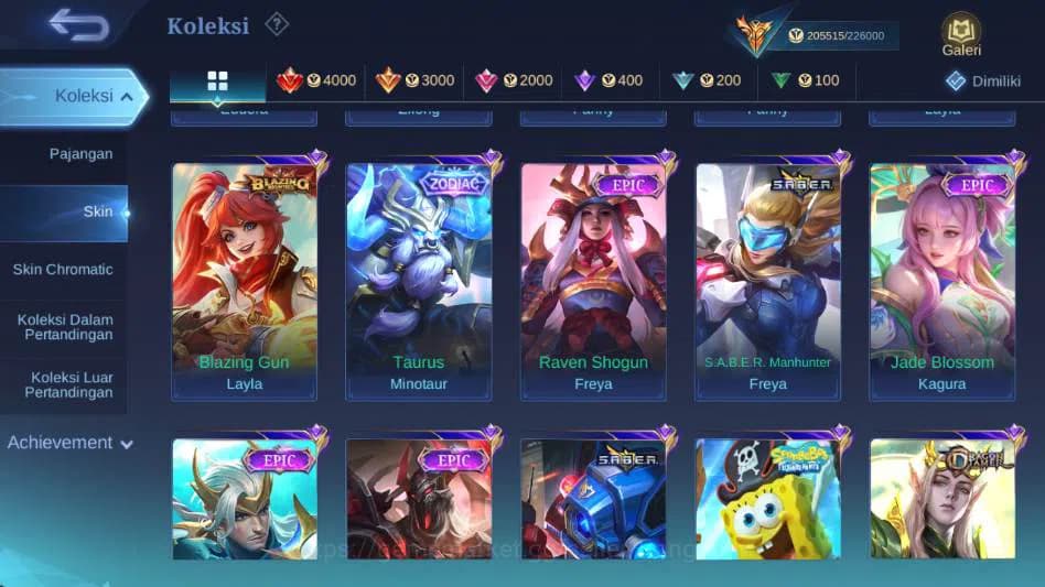Mobile Legends: Bang Bang Accounts Global,Skin 578,Hero 132,Legnd(miya,saber,aluc,fre image 15