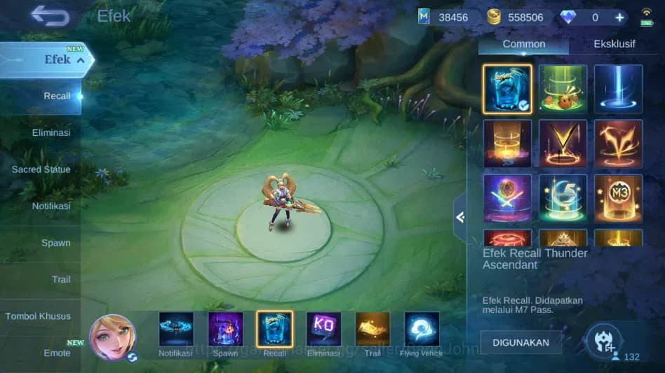 Mobile Legends: Bang Bang Accounts Global,Skin 578,Hero 132,Legnd(miya,saber,aluc,fre image 3