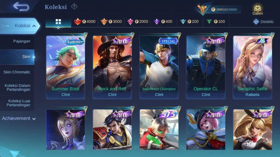 Mobile Legends: Bang Bang Accounts Global,Skin 578,Hero 132,Legnd(miya,saber,aluc,fre image 7