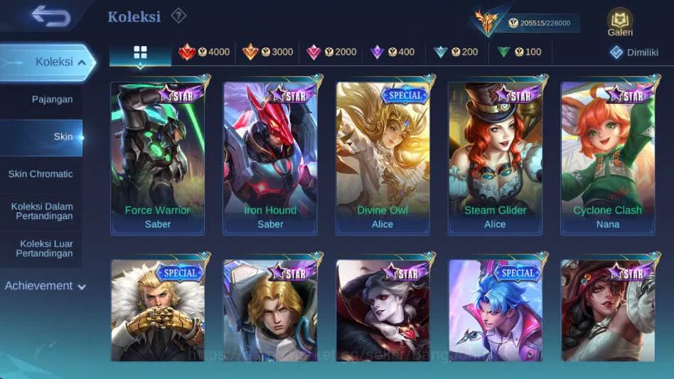 Mobile Legends: Bang Bang Accounts Global,Skin 578,Hero 132,Legnd(miya,saber,aluc,fre image 8