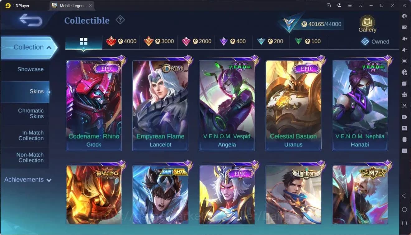 Mobile Legends: Bang Bang Accounts Global|Hero 105|Skin162|Expert|Prime Granger|KOF K image 11