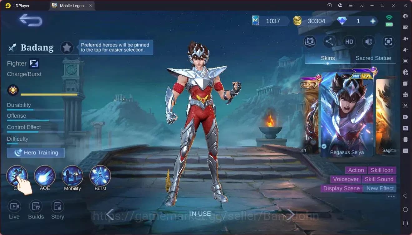 Mobile Legends: Bang Bang Accounts Global|Hero 105|Skin162|Expert|Prime Granger|KOF K image 5