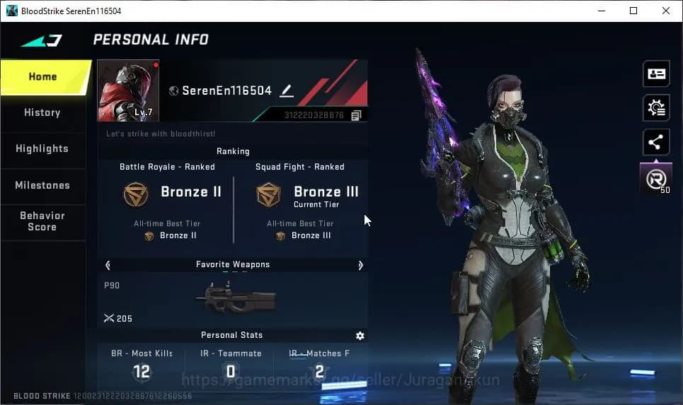 Blood Strike Accounts Asia| Best Starter Account | Fresh Start | Eternal image 2
