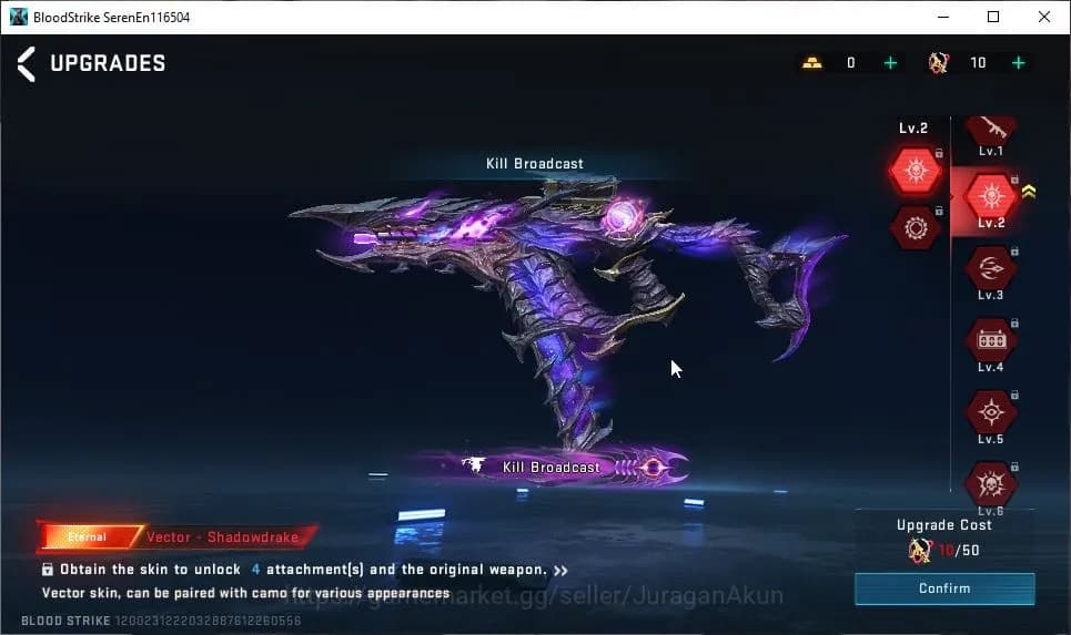 Blood Strike Accounts Asia| Best Starter Account | Fresh Start | Eternal image 5