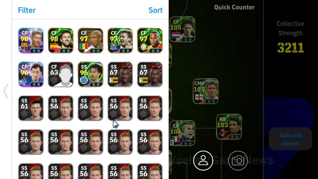 eFootball Accounts Mobile|BigTime FrankRijkaard,Castolo(PhenomFinishi image 2