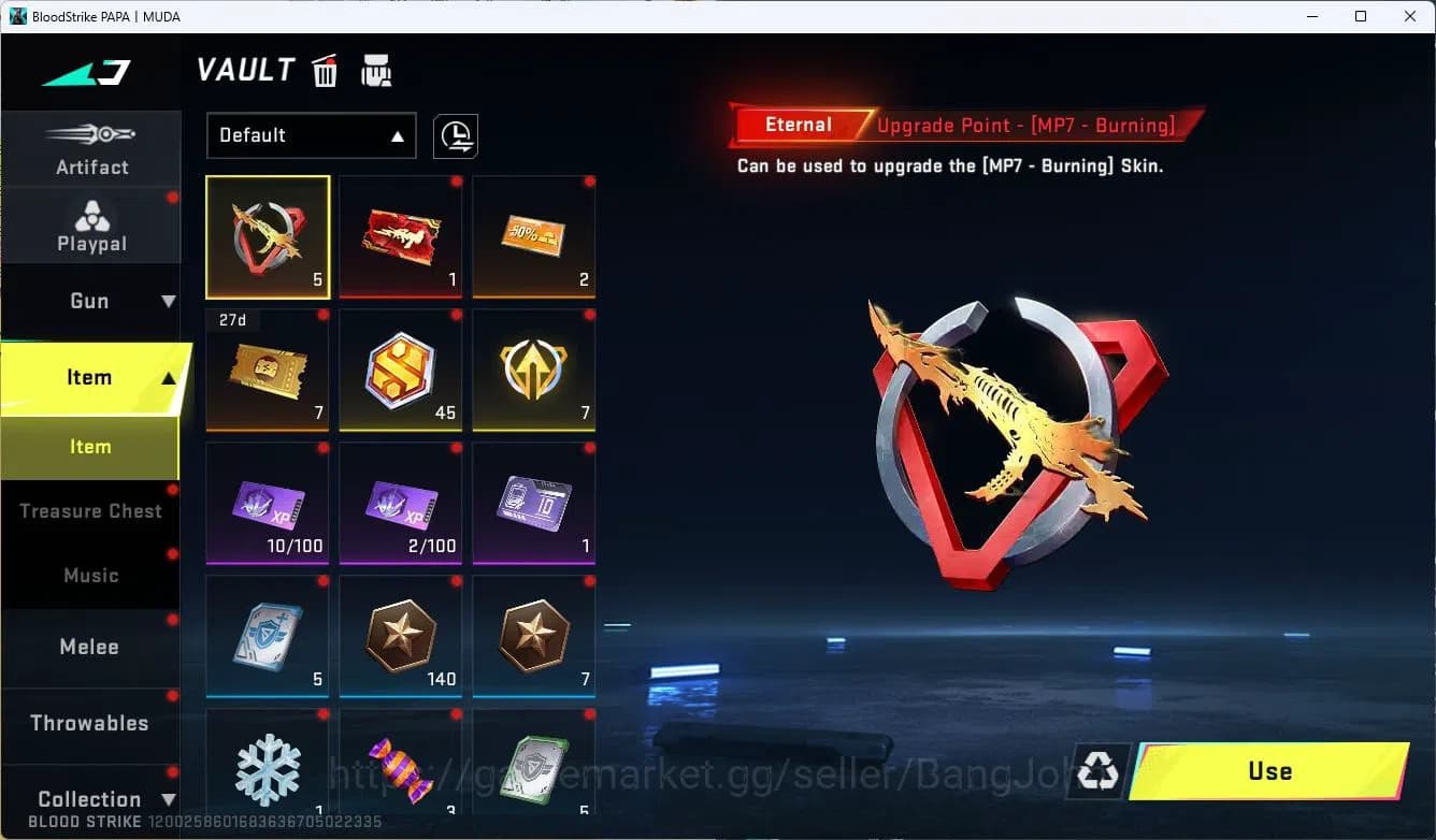 Blood Strike Accounts ASIA|ULTRA=AR97,AUG,MCX,M4A1,ORIGIN-12,URB,INP-9,S image 16