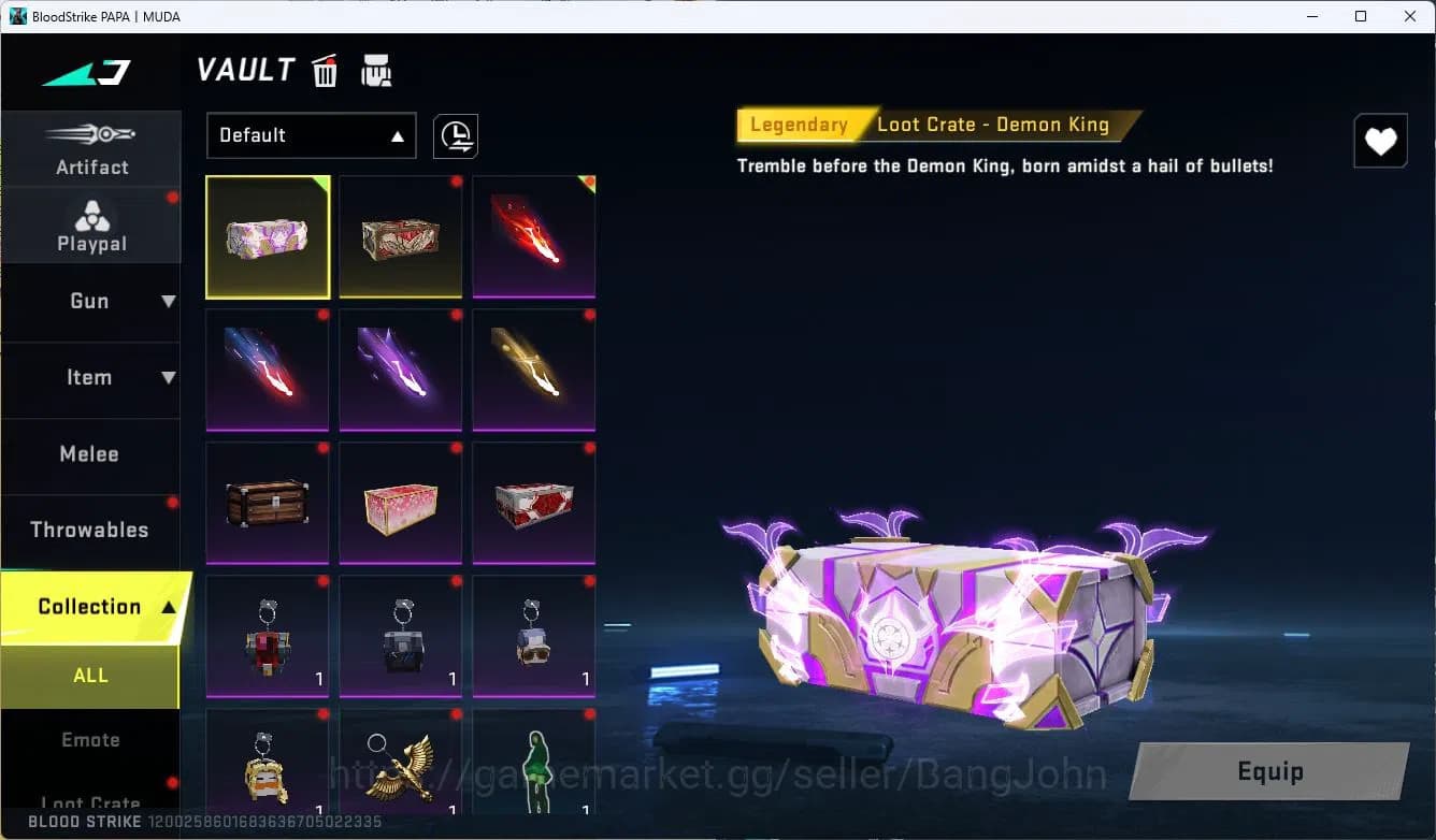 Blood Strike Accounts ASIA|ULTRA=AR97,AUG,MCX,M4A1,ORIGIN-12,URB,INP-9,S image 20