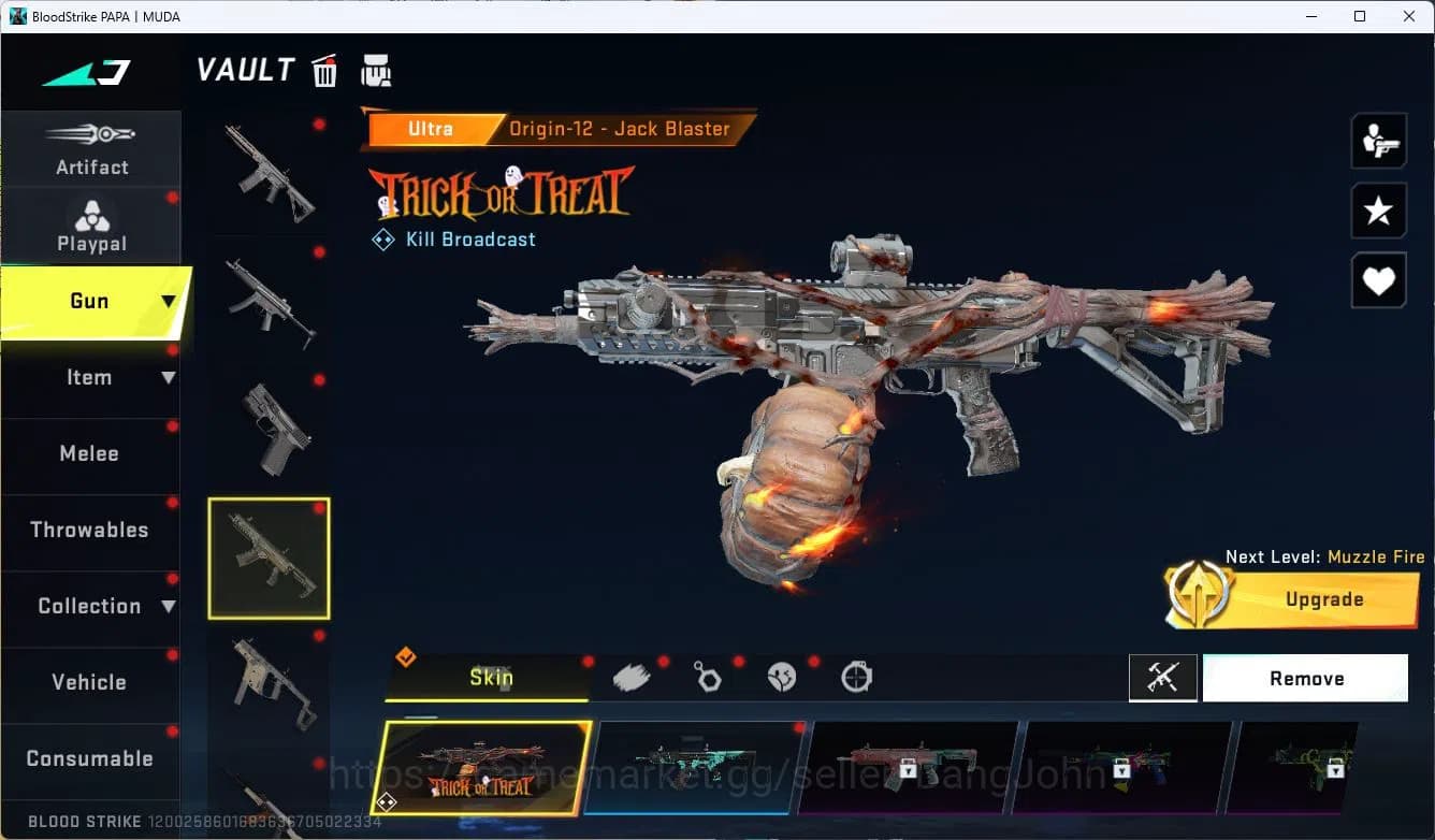 Blood Strike Accounts ASIA|ULTRA=AR97,AUG,MCX,M4A1,ORIGIN-12,URB,INP-9,S image 9