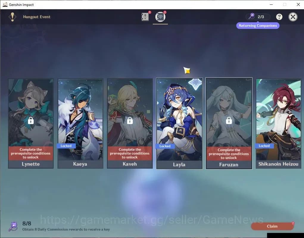Genshin Impact Accounts ASIA |AR 55|4 Limited+29(*4Character)|NeuvilletC1, image 12