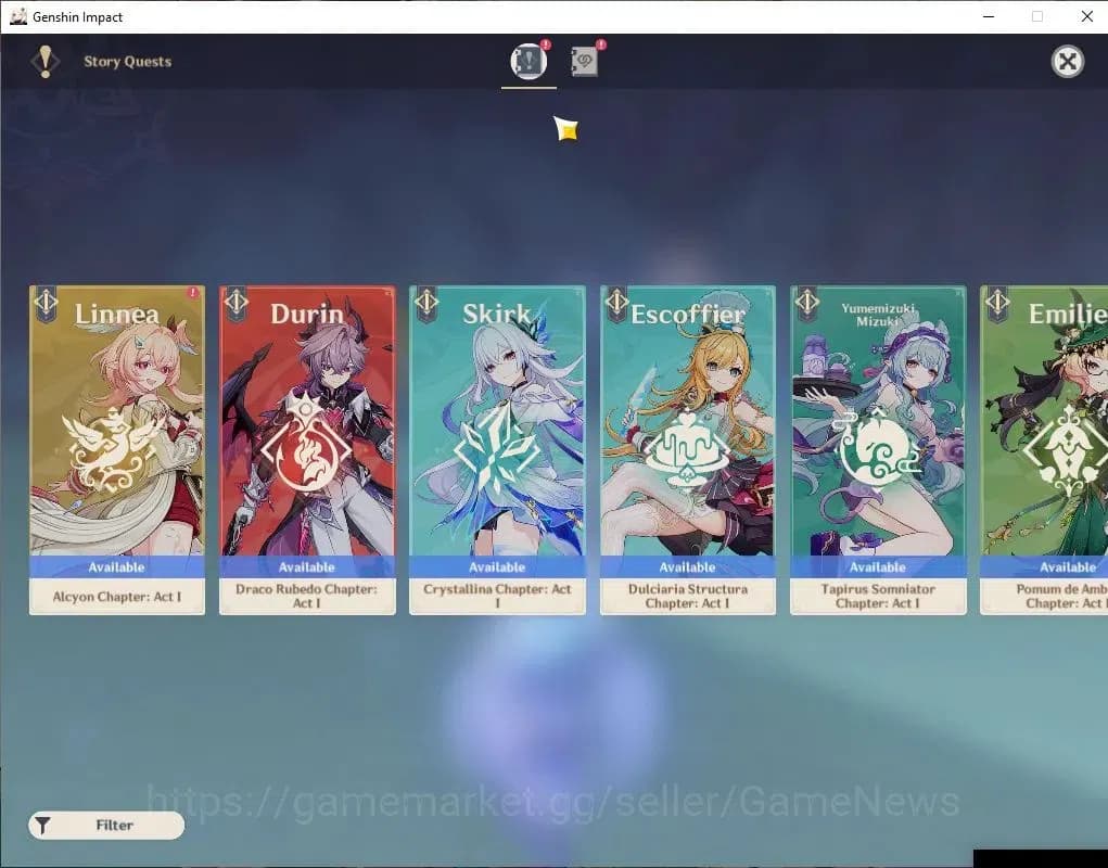 Genshin Impact Accounts ASIA |AR 55|4 Limited+29(*4Character)|NeuvilletC1, image 13