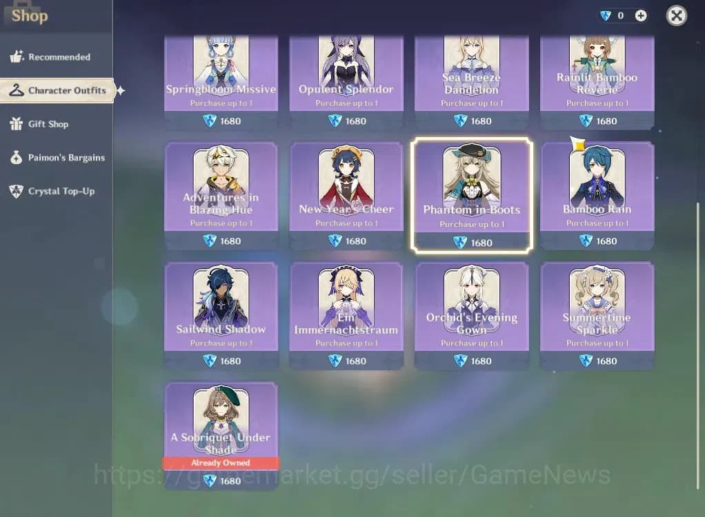 Genshin Impact Accounts ASIA |AR 55| 5 Limited +29(*4Character) |Furina,Cy image 10