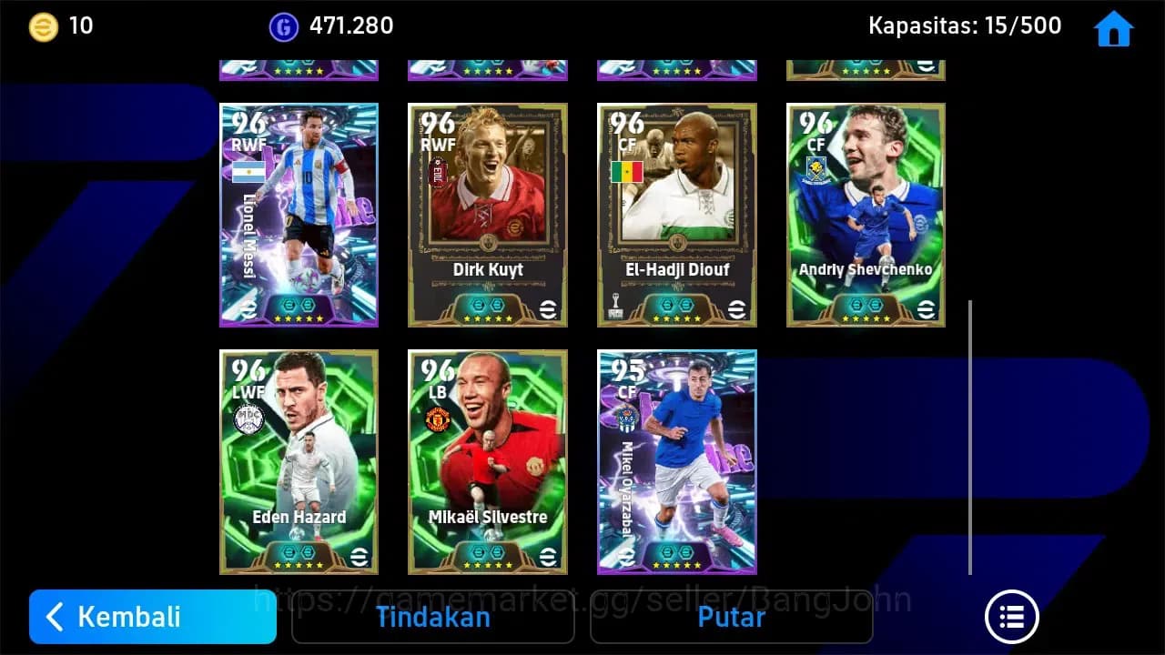 eFootball Accounts ANDROID|PW 3186|Legend Ibahimovic, D Kuyt|Epic J C image 4