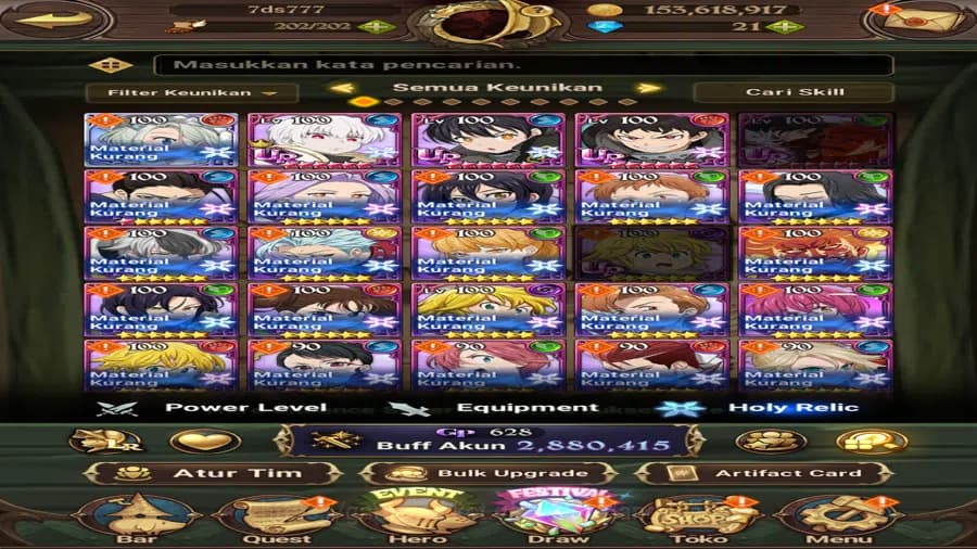 The Seven Deadly Sins: Grand Cross Accounts GLOBAL|2.8M CC|1LR Elizabeth,Full Collab Fire forc image 11