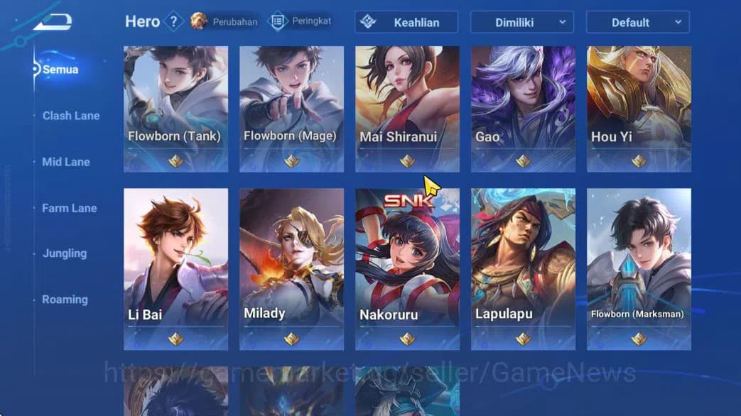 Honor of Kings Accounts Hero 13 Skin 3|Fresh Starter| (Consort Yu Legend) image 4