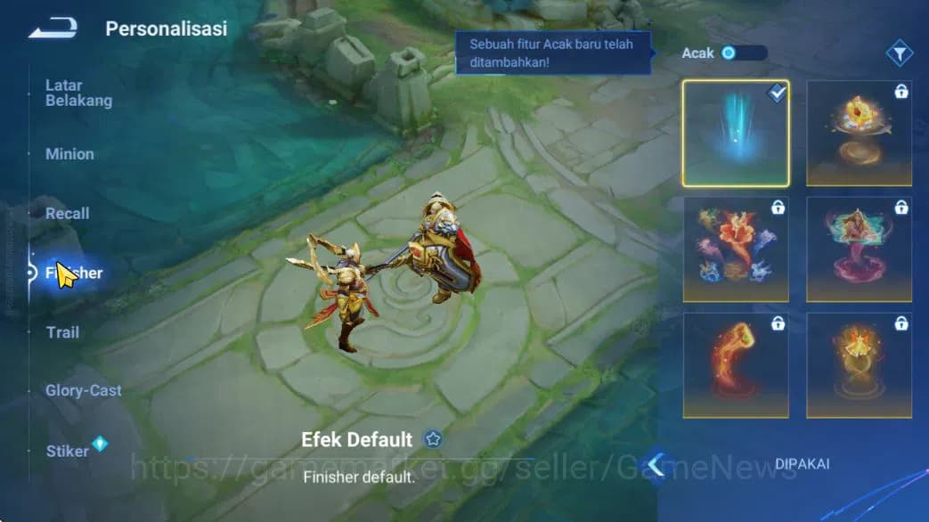 Honor of Kings Accounts Hero 13 Skin 3|Fresh Starter| (Consort Yu Legend) image 8