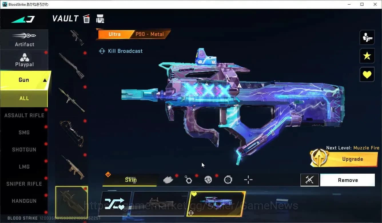 Blood Strike Accounts ASIA|Eternal Zero,M4A1-Embrance,Karl98K+4 ULTRA[No image 10
