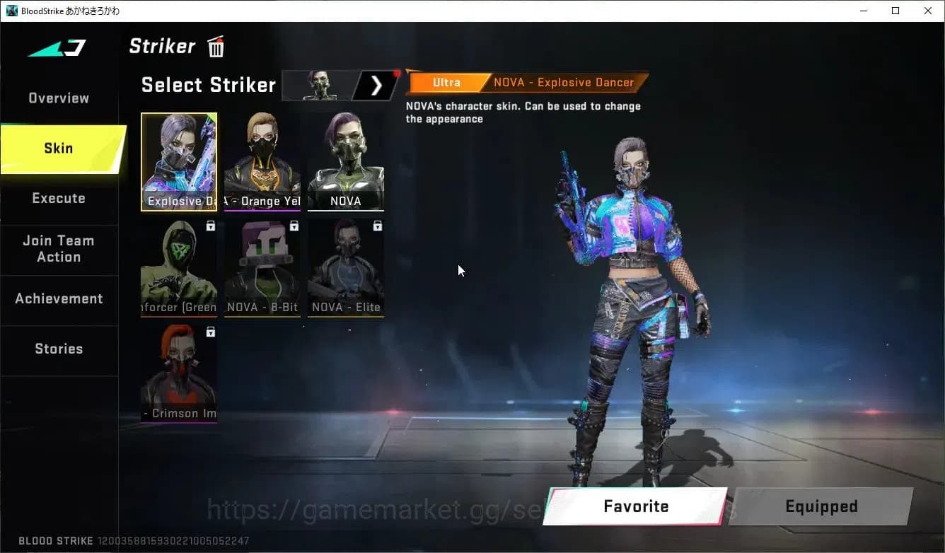 Blood Strike Accounts ASIA|Eternal Zero,M4A1-Embrance,Karl98K+4 ULTRA[No image 4