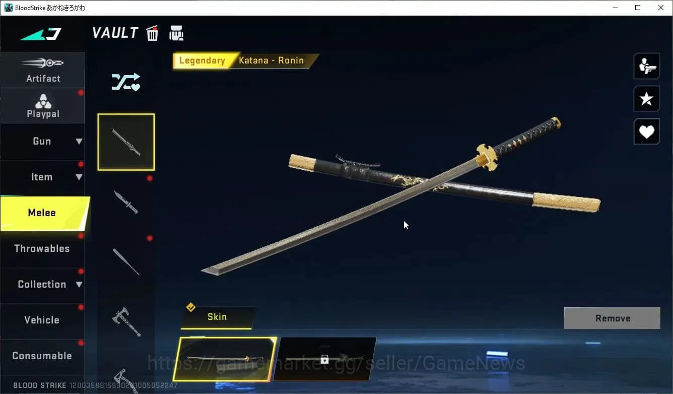 Blood Strike Accounts ASIA|Eternal Zero,M4A1-Embrance,Karl98K+4 ULTRA[No image 6