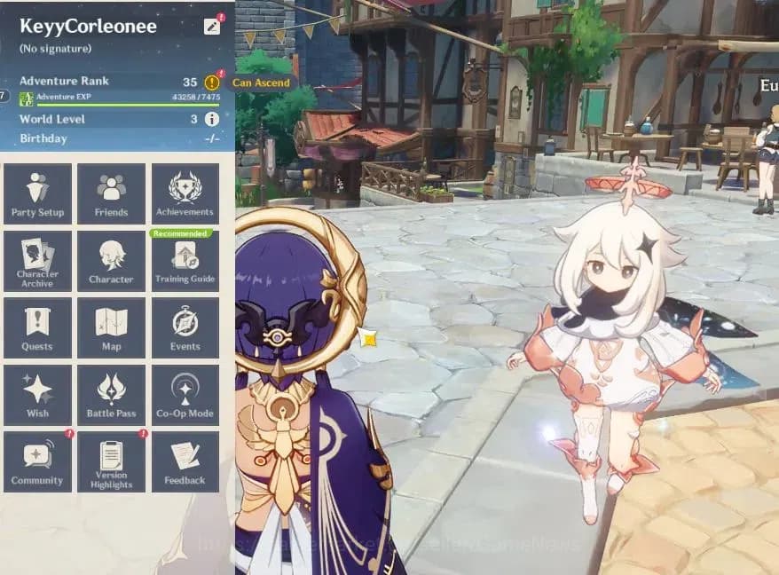 Genshin Impact Accounts Asia|AR35|Starter|1Limited+15(*4Character)|Skrik,K image 1