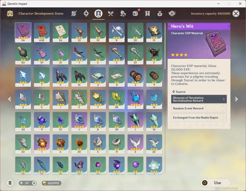 Genshin Impact Accounts ASIA|AR 45|Reuni ON|3 limit|Flins,Skirk,Mizuki,etc image 12