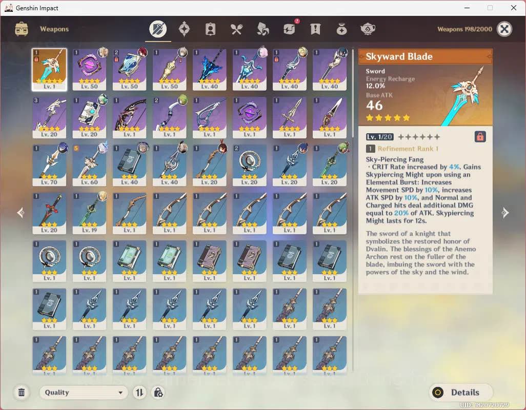 Genshin Impact Accounts ASIA|AR 45|Reuni ON|3 limit|Flins,Skirk,Mizuki,etc image 14