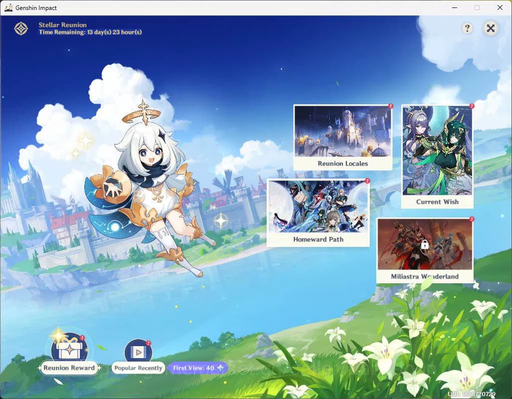 Genshin Impact Accounts ASIA|AR 45|Reuni ON|3 limit|Flins,Skirk,Mizuki,etc image 17