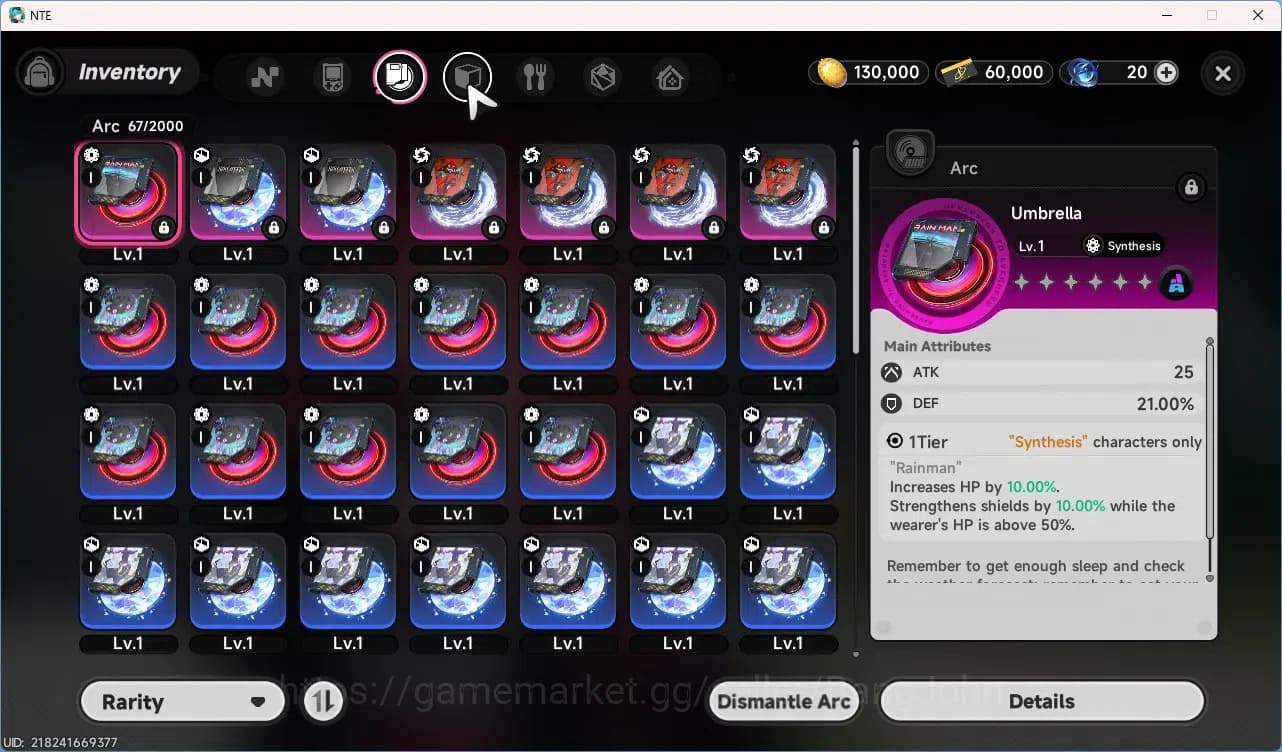 Neverness to Everness Accounts EU | Starter Lv 3 | 1 SSR (Hathor)+ 7 SR + Glider image 6