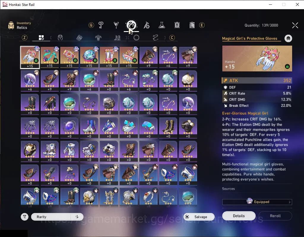 Honkai Star Rail Accounts ASIA|TL 28| 3 Limited | SW 999+Sign, Huohuo, Spark image 6