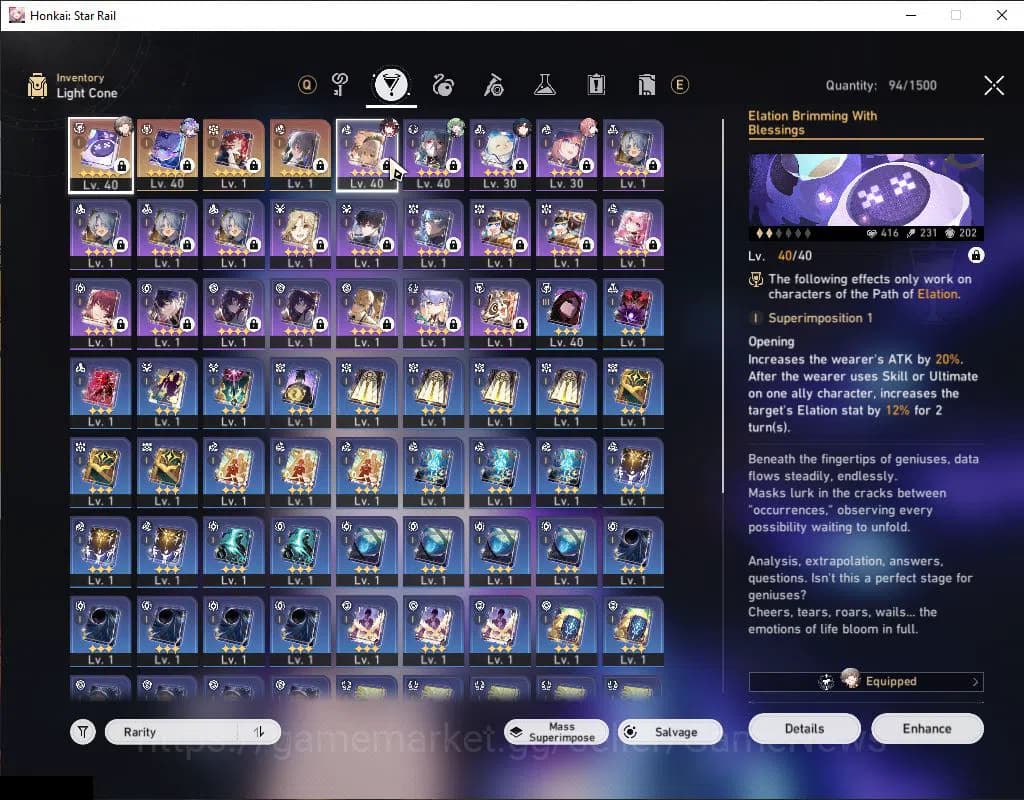 Honkai Star Rail Accounts ASIA|TL 28| 3 Limited | SW 999+Sign, Huohuo, Spark image 8