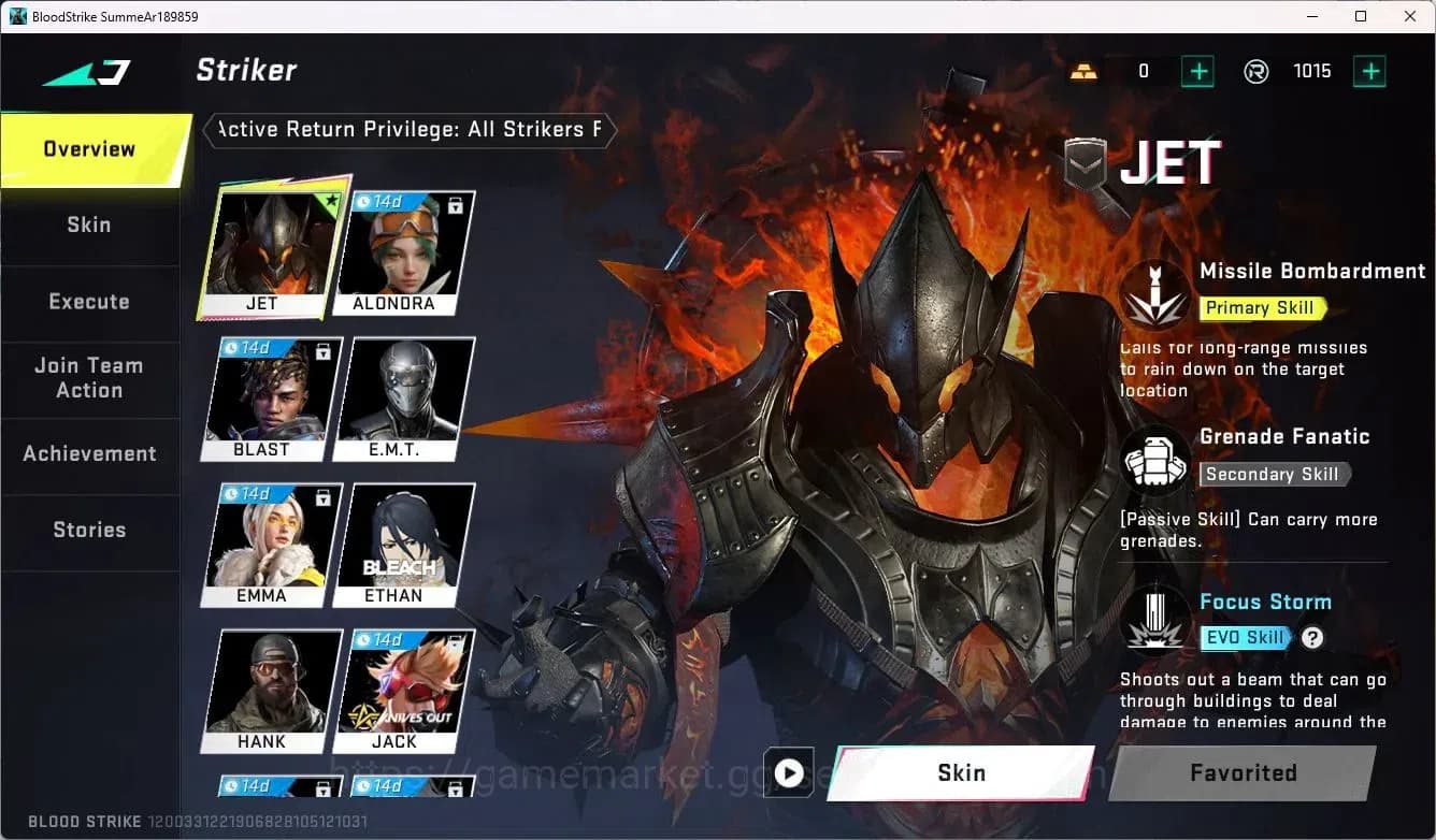 Blood Strike Accounts ASIA | Legendary P90-Abyss | Collab Ethan-Byakuya image 5