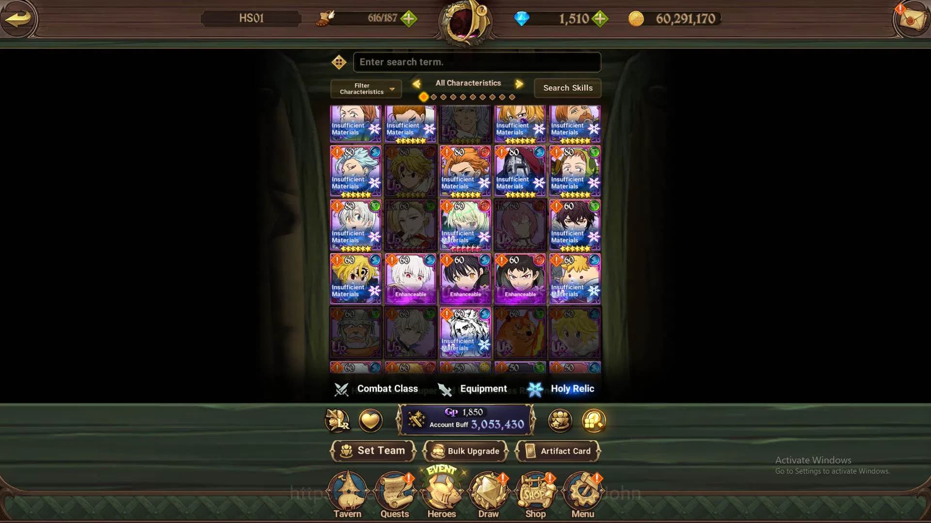 The Seven Deadly Sins: Grand Cross Accounts GLOBAL|3m CC|DM 1510|2LR Roxy,Elizabeth|Full colla image 10