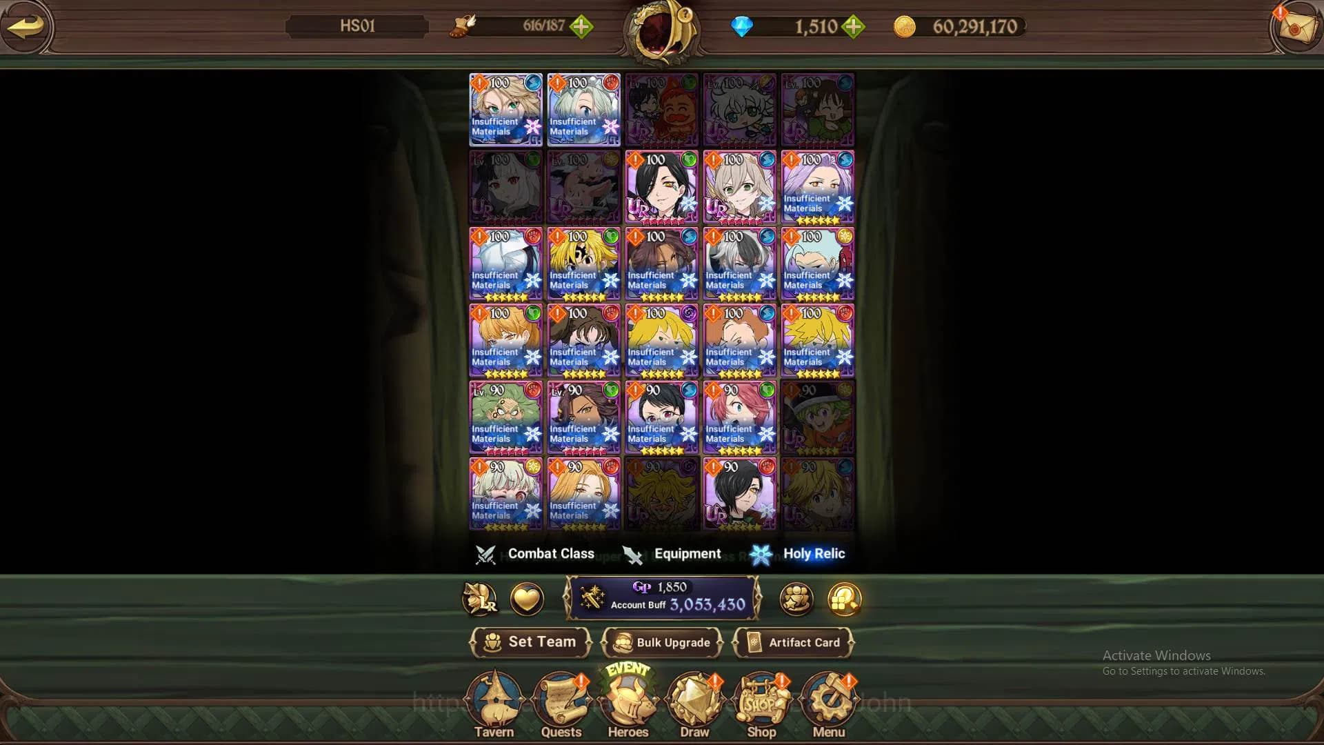 The Seven Deadly Sins: Grand Cross Accounts GLOBAL|3m CC|DM 1510|2LR Roxy,Elizabeth|Full colla image 9