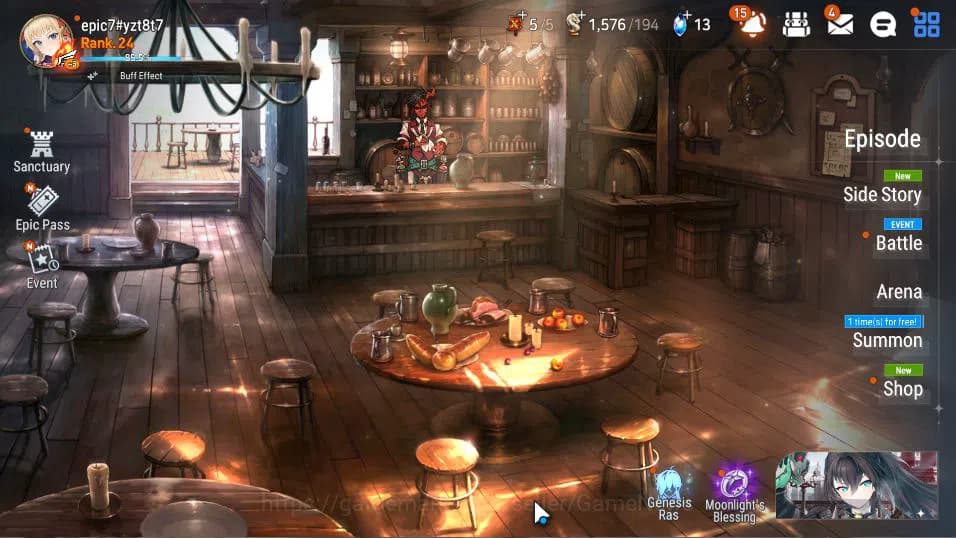 Epic Seven Accounts Global Unverif|3 ML (SS Vivian,A Laika,Sage Baal), image 1