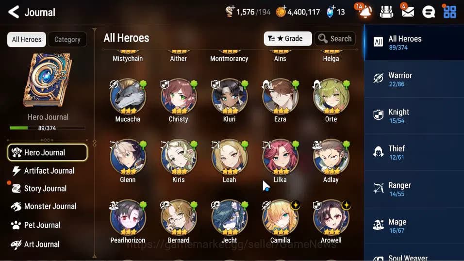 Epic Seven Accounts Global Unverif|3 ML (SS Vivian,A Laika,Sage Baal), image 10