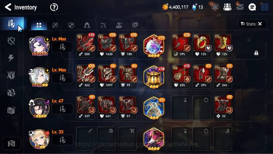 Epic Seven Accounts Global Unverif|3 ML (SS Vivian,A Laika,Sage Baal), image 13