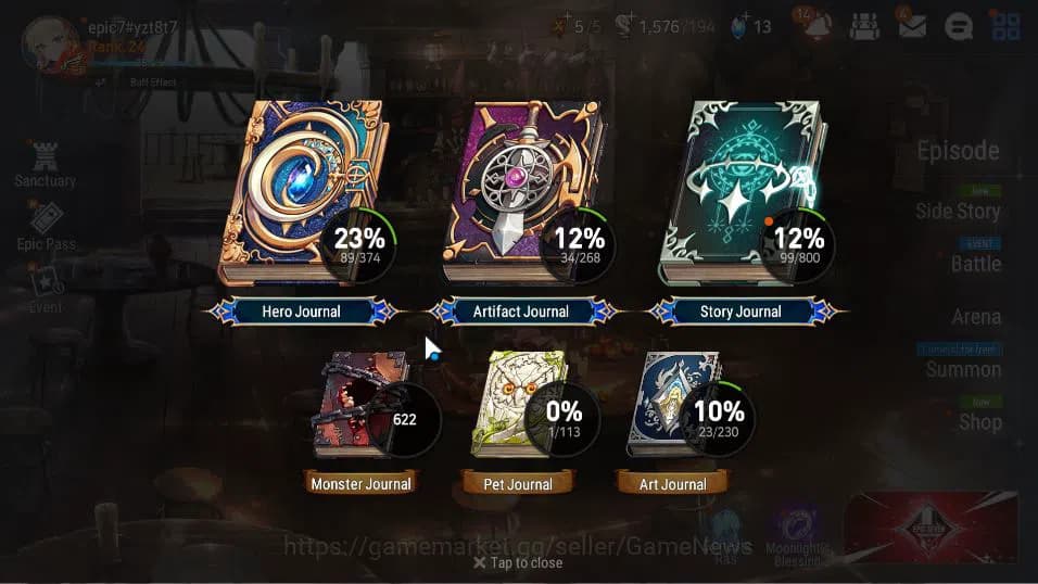 Epic Seven Accounts Global Unverif|3 ML (SS Vivian,A Laika,Sage Baal), image 4