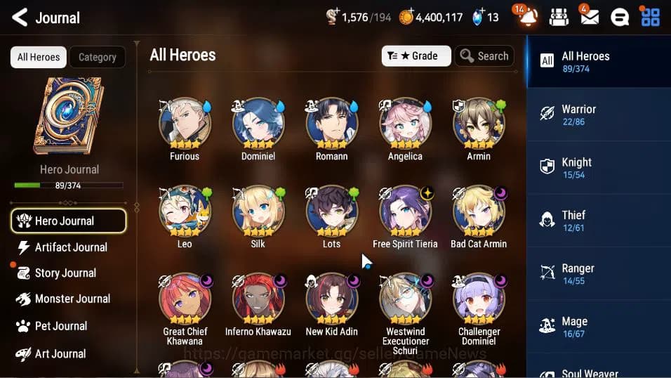 Epic Seven Accounts Global Unverif|3 ML (SS Vivian,A Laika,Sage Baal), image 7