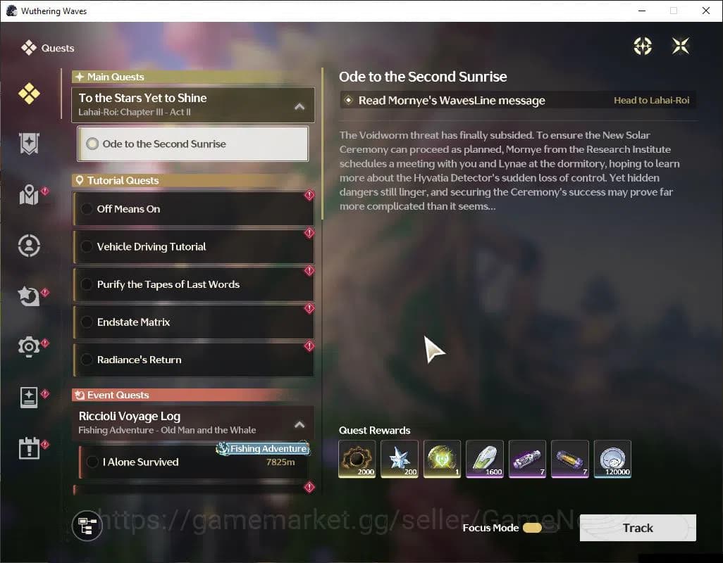 Wuthering Waves Accounts SEA | UL 48 | 1 Limited | Zani R5+Sign | MC Male | image 9